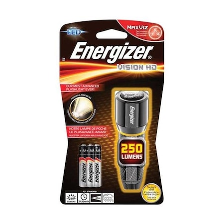 Energizer Energizer EPMHH32E 250 Lumens Vision HD LED Flashlight; Metallic 3558954